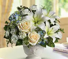 Sympathy Bouqutes Delivered to Little & Sons Funeral Homes